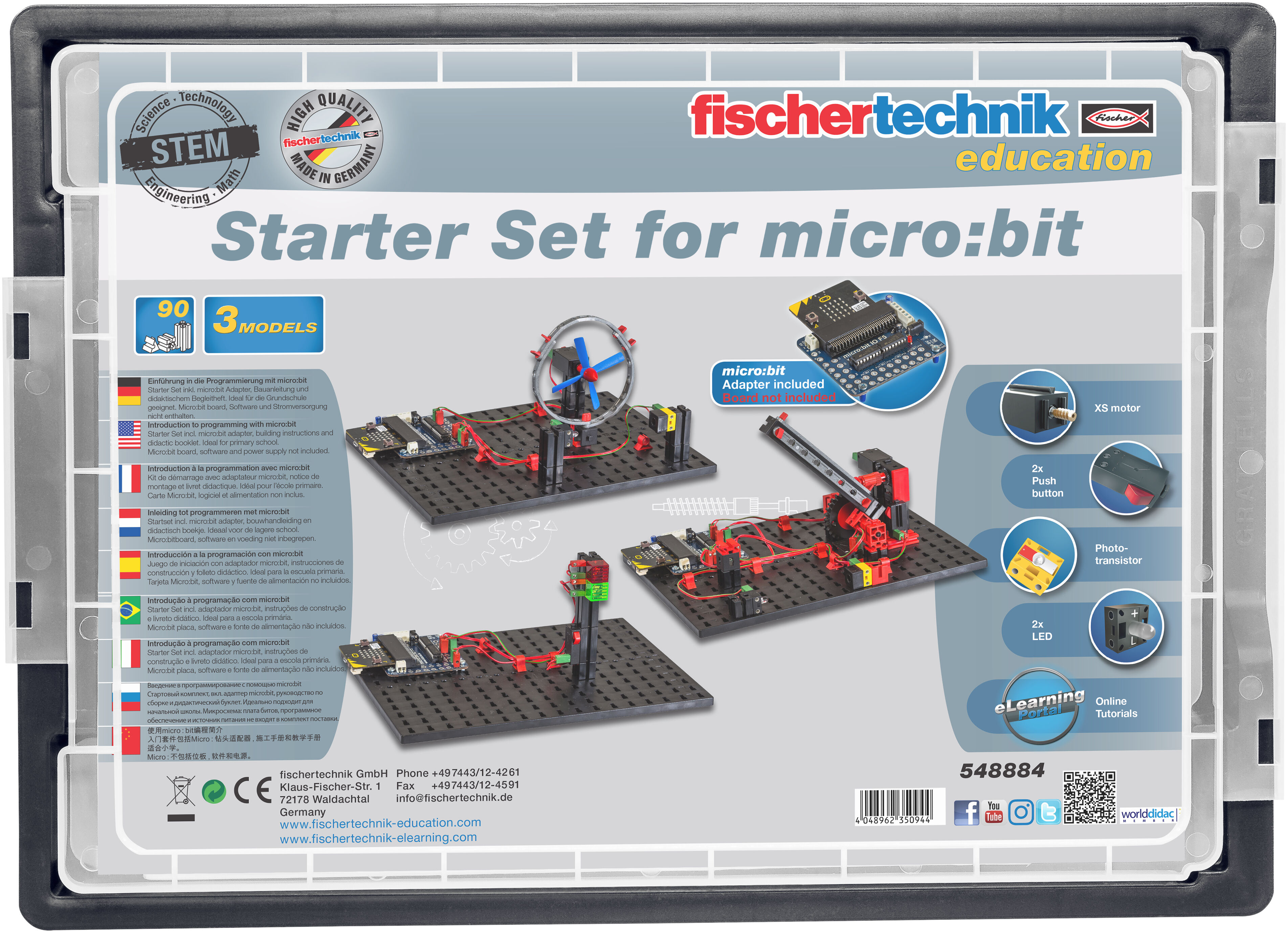 Understanding robotics with fischertechnik construction kits